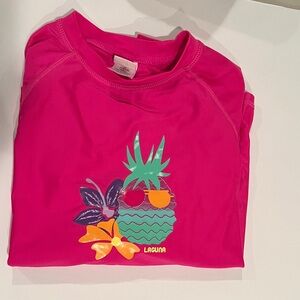 Laguna B Kids Swim Rashguard - Pink